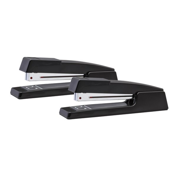 Bostitch Executive 20 Sheet Metal Stapler, Black, PK2 B440-BLK-2PK